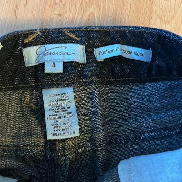 NWT Jessica long denim shorts size 4 - Picture 7 of 7